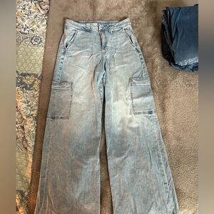 American eagle baggy jeans
